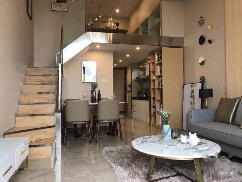 可按揭攀成钢片区精装跃层 玖华台 loft公寓 4.2米高