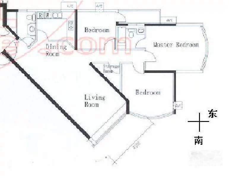 天河北帝景苑 新出房源 南向三房 户型佳花园大 目前这套便宜