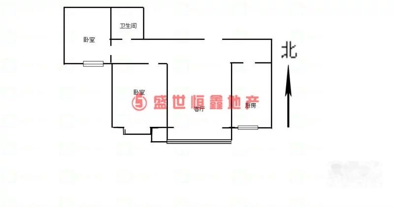 百泉花园 精装修两居室 院里成规模 不用装修 送家具家电