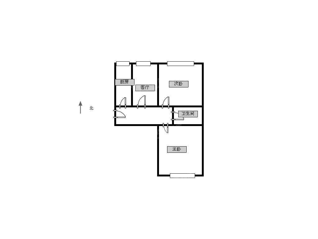 西三旗北新家园三室一厅一卫