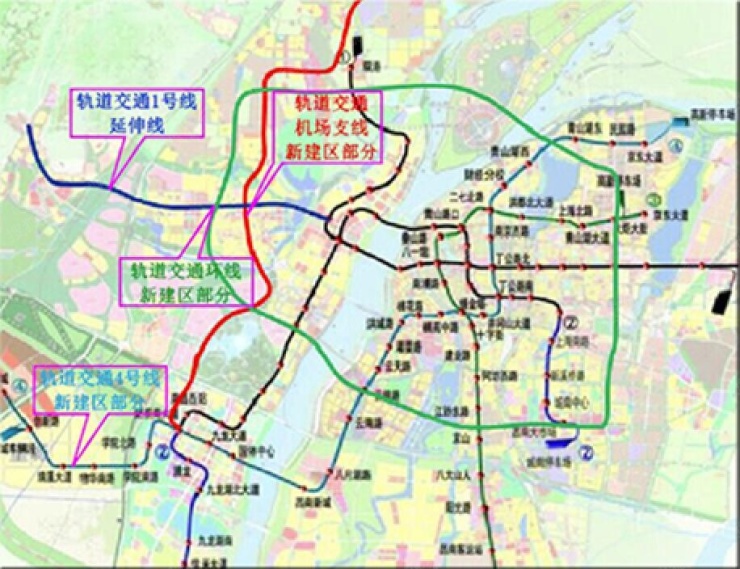 地铁直达九江近日,国务院批复同意设立赣江新区.