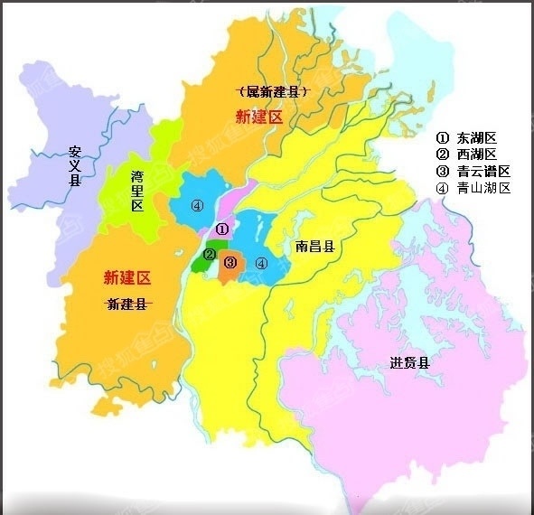 狐侃no469江西拉开行政区划调整大旗下一个瞄准南昌县