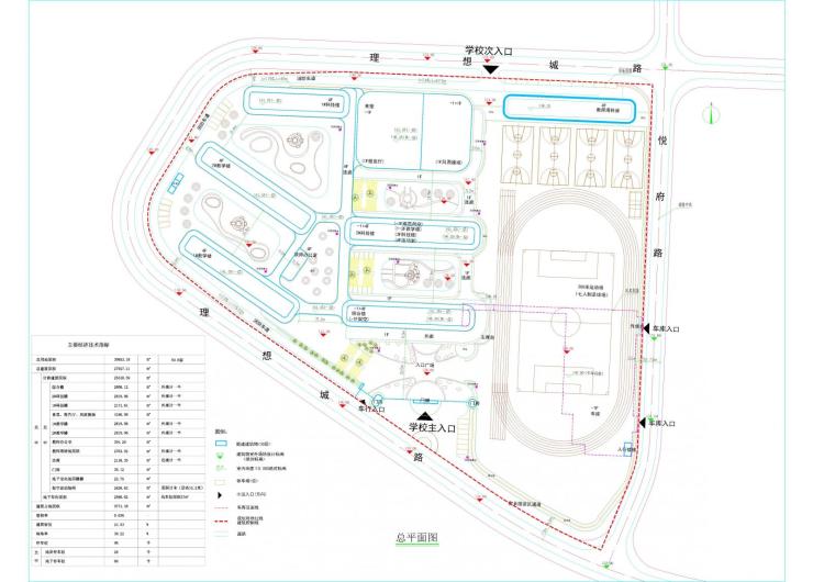 夷陵区东城小学建设项目方案设计(新建)批前公示