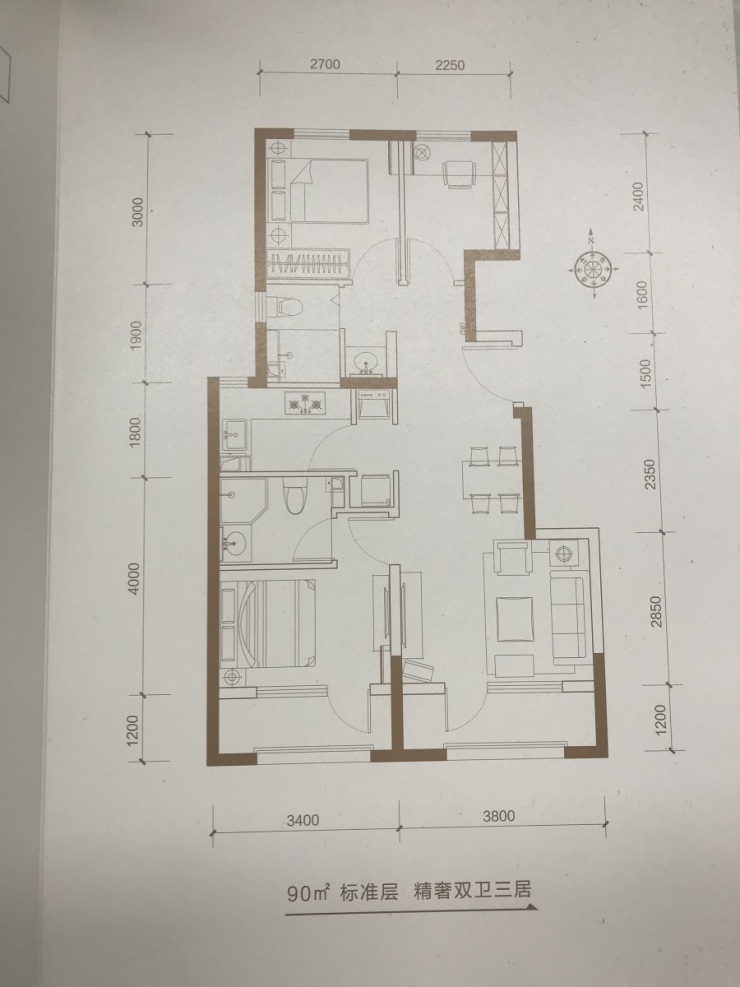 目前的限竞房大户型已比较稀缺,公园十七区大户型的房源还是在市场上