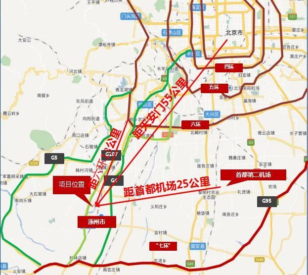 铁路:廊涿城际铁路 15 分钟到达新机场,京石高铁 25 分钟到达北京西站