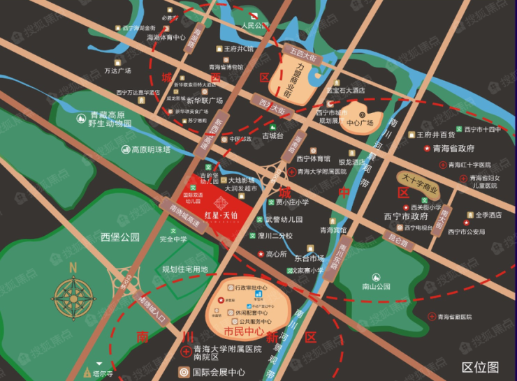 郁金香大街,南川西路后期的改建及南川西路与南川东路五桥相同的规划