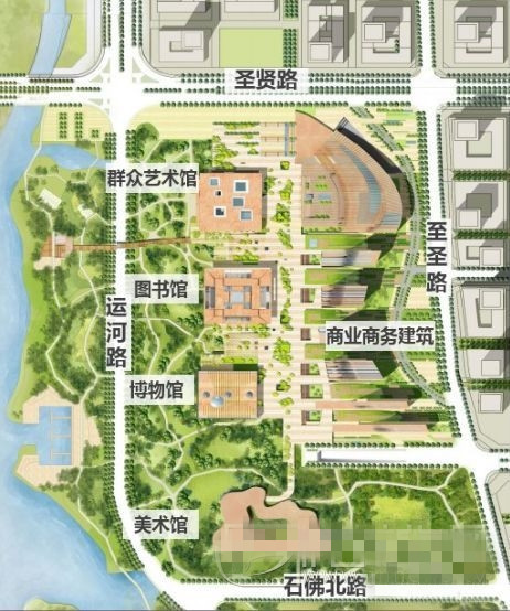 济宁市文化中心项目是济宁重点文化建设项目,项目位于太白湖新区太白