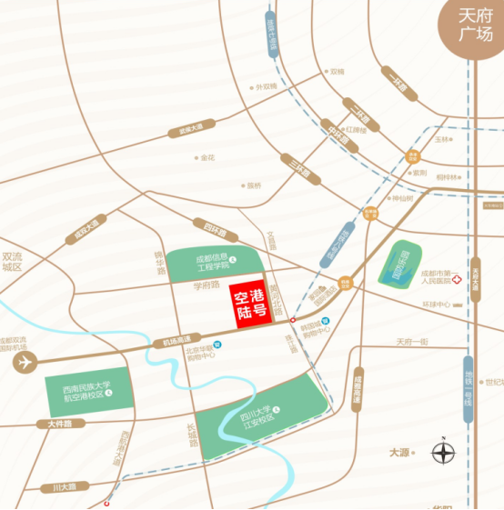 双流航空港的前世今生双流航空港区域分析