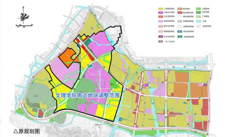 绍兴文理学院扩建方案有变化!文渊路不再向南延伸