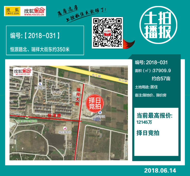 保定源博地产,保定大华地产以及保定金泰宏孚地产,当前最高报价12145