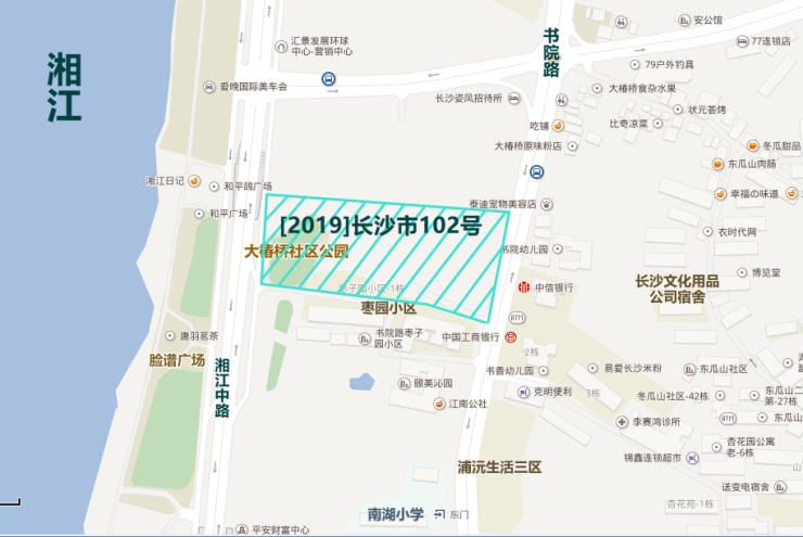 天心区江景商业地块底价成交 楼面价达7006元/平