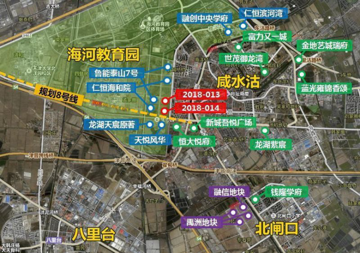 如今的海教园,在天津大学,南开大学新址迁入后,海教园的关注度