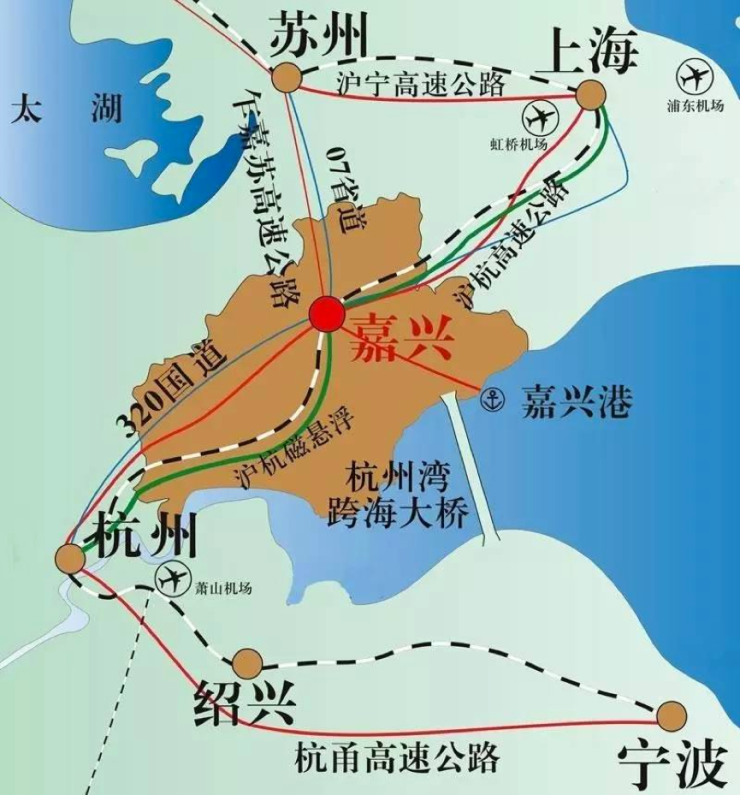 环上海区域这么大 为何只有嘉善成了上海的"雄安"?