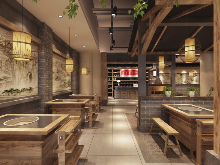 火锅店装修设计如何进行合理规划