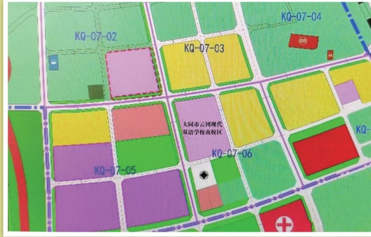 大同市云冈现代双语学校南校区规划公示 可容纳4032人
