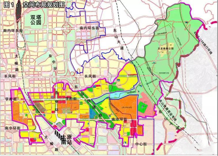 近日,小编从太原规划网获悉,太原小店区黄陵街办,北营街办总体规划