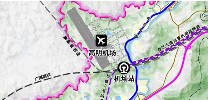 机场仅22公里,地处空港经济区核心腹地,未来规划国家经济开发区,高明