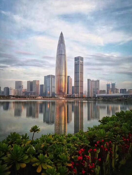(来源:呆呆咖啡馆,春笋旁边是瑞府) 华润深圳湾瑞府位于中国华润大厦