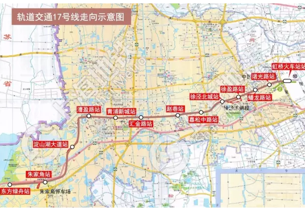 有了这3条地铁从市区往返浦东,青浦将更方便!