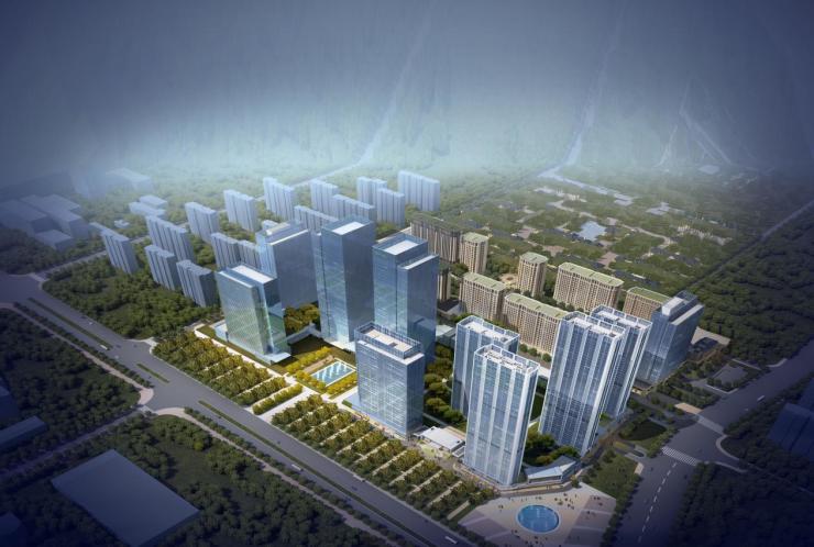 润泽万象的疆山泉源丨绿城广场写字楼全新案名正式发布!