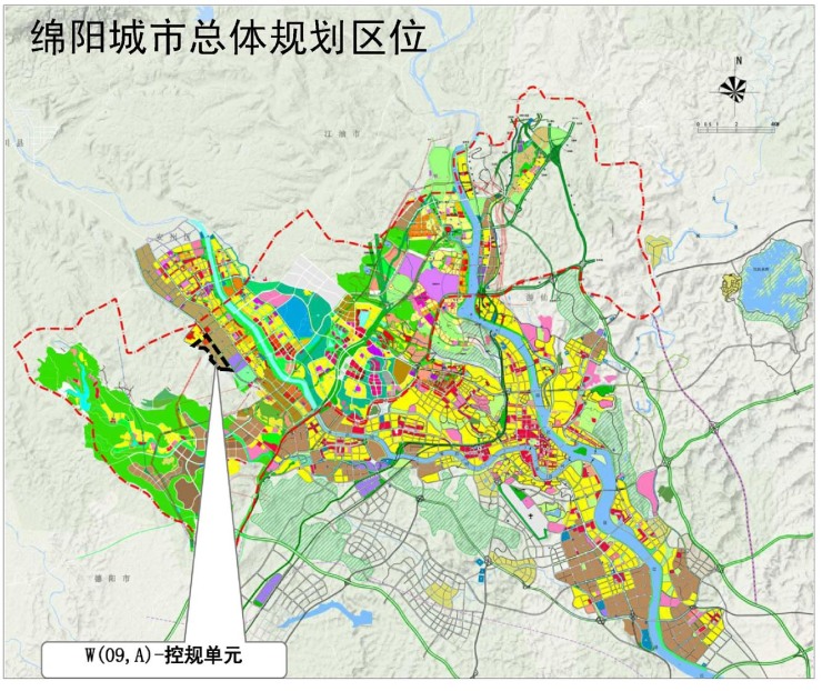 绵阳市安州区w(09.a)片区控制性详细规划公示