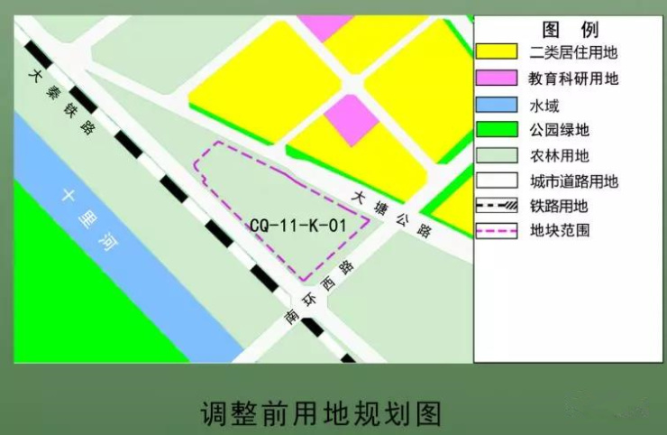 规划| 南环西路十里河东岸片区新增居住用地方案公示