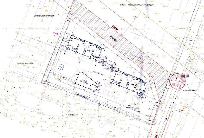 兰州西客站旁新增4.7万平米住宅小区 设计方案总平面图公示