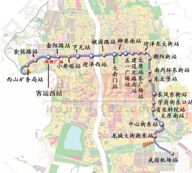 未来可期太原地铁1号线开始第一标招标