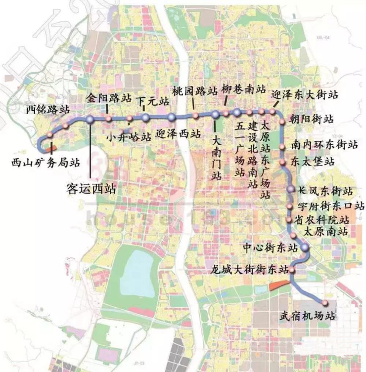 太原市城市轨道交通1号线一期工程ppp项目预中标公示