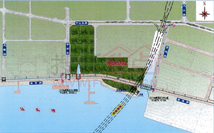 汕头市住房和城乡建设局 申请事项:建设工程规划许可 项目名称:海滨路