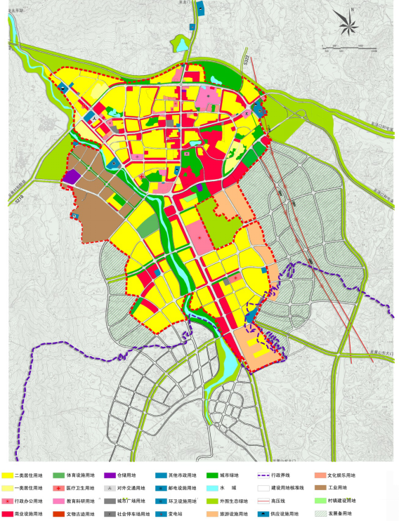 《黄山市城市总体规划(2008-2030)》-2018年最新