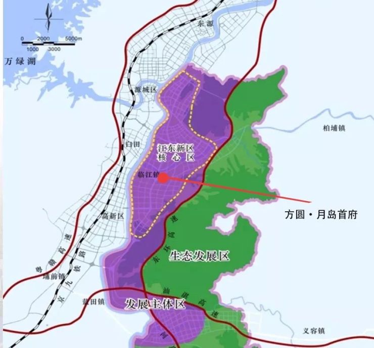 方圆月岛首府|智慧产业园 高铁新城,河源这个区域要爆发了?