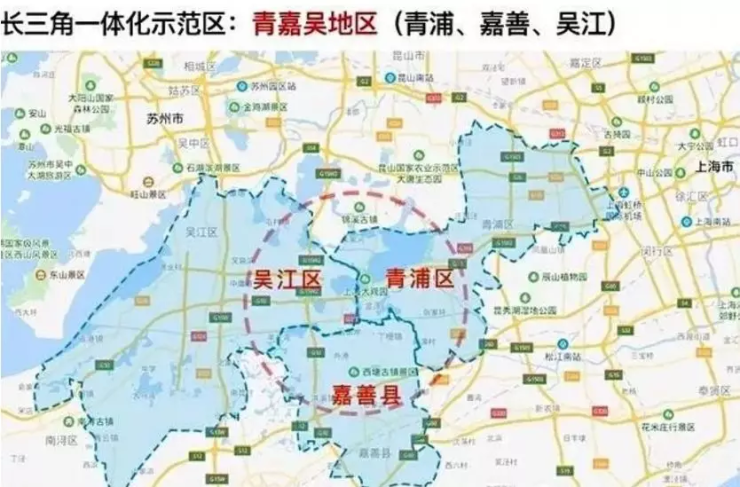 吴江纳入长三角一体化示范区,七都将再次爆发 众所周知,长三角一体化
