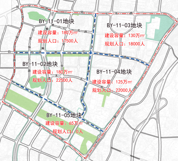 贵阳白云区两地块规划出炉 涉及总用地面积146.8公顷