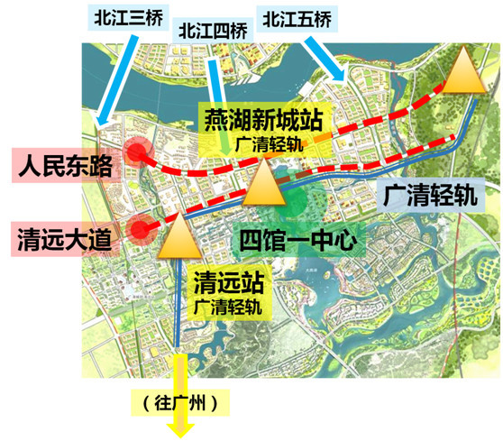 清远未来5年,看燕湖新城 清远作为国家领导南巡的重点调研城市 广清