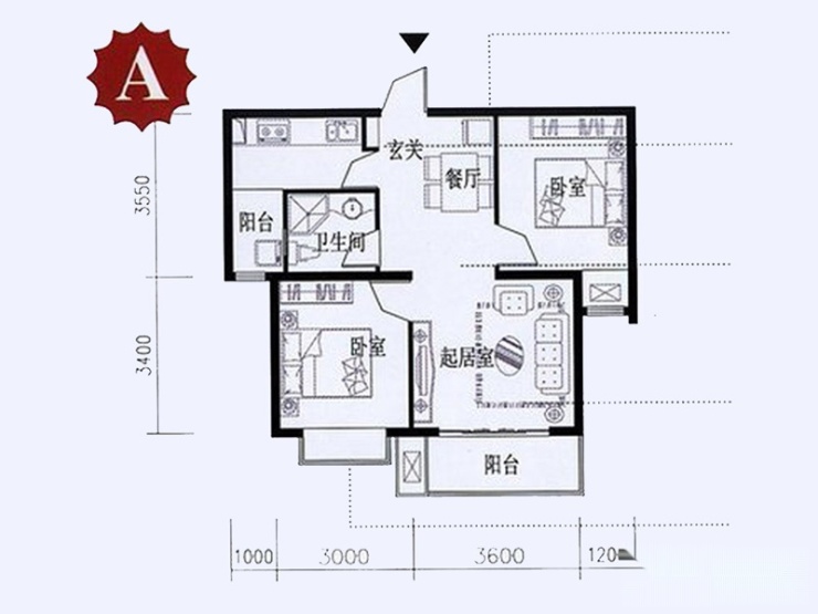 西安鸿基新城怎么样 买这里优势在哪一张户型图告诉你