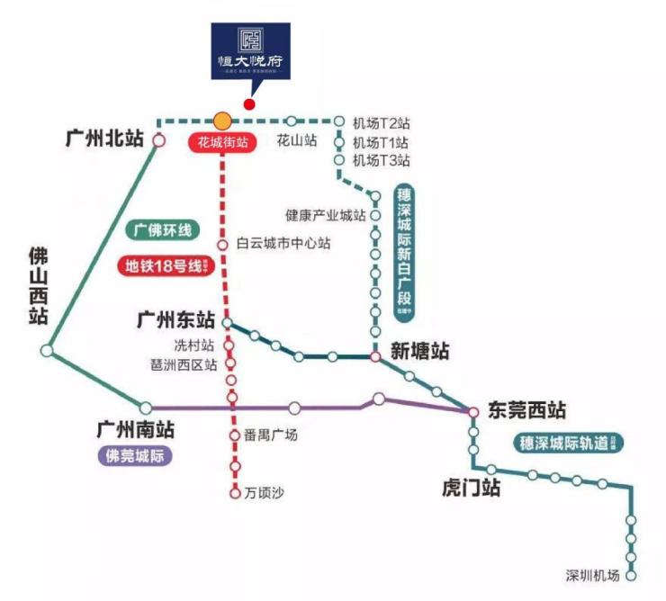 当空铁枢纽邂逅广州北大门恒大悦府助力花都人居价值再提高