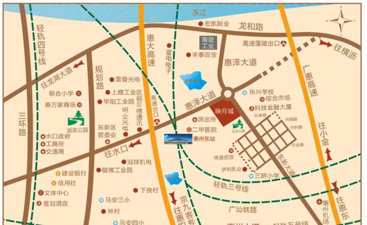 东部新城崛起 被各种房产大企相中的片区现状-惠州