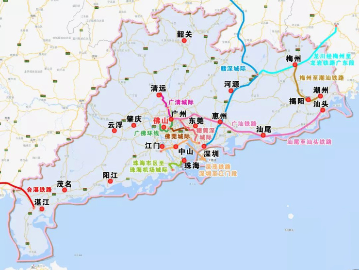 届时,从广州南站到佛山或只需10多分钟! 而清远和广