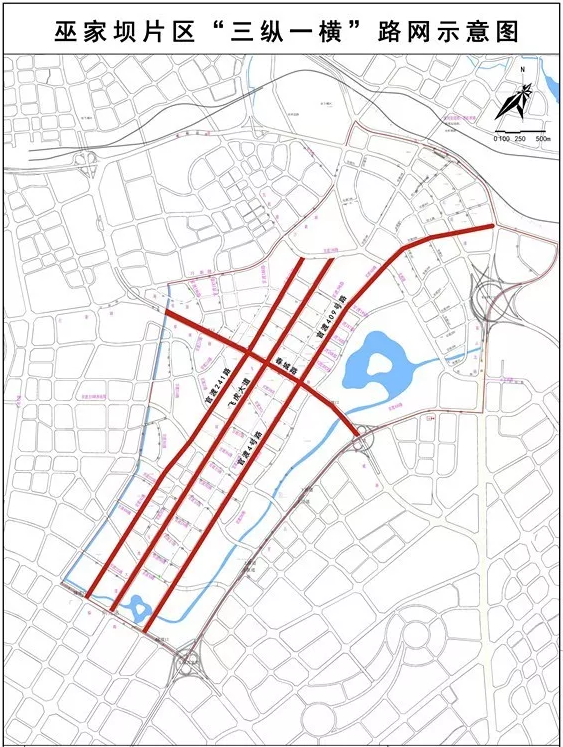 巫家坝区域建设加快 飞虎大道北段工程恢复动工区域楼盘争相亮相