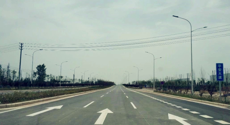 开封东京大道即将直通郑州北三环中牟县的这段路已经通车