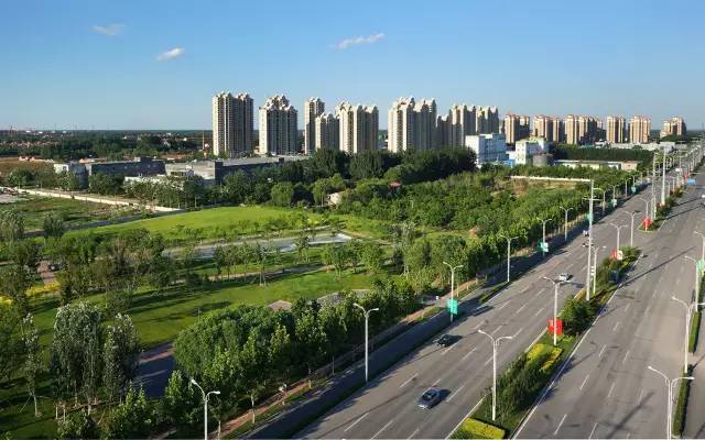 固安一座会呼吸的绿色城市