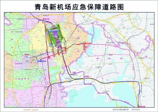 胶州新动向胶东机场高速连接线预计7月前完工