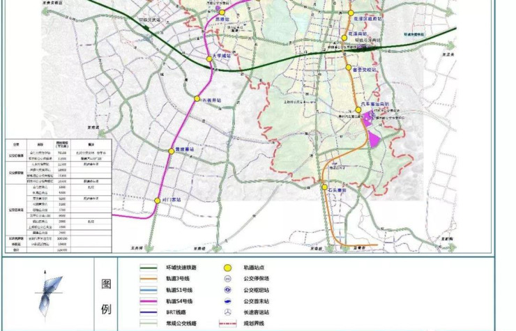 花溪区规划全新出炉未来这块地会建成什么样