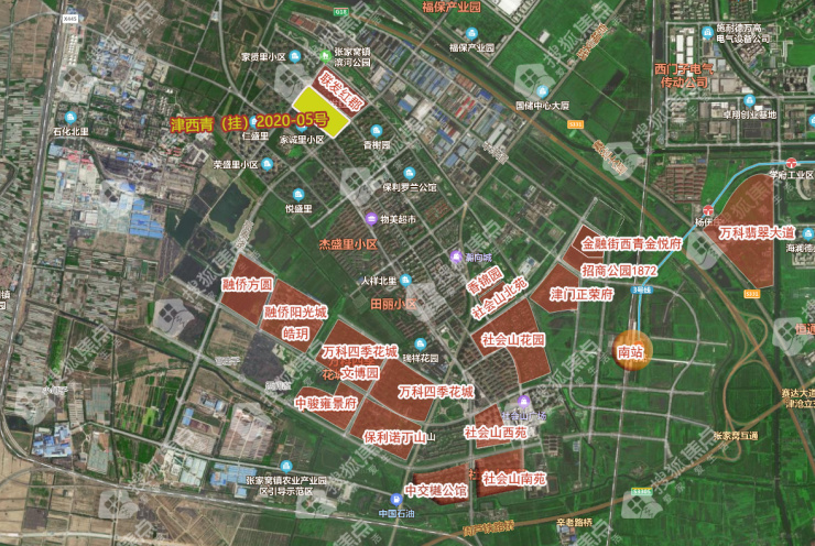 天津土地市场开启疯狂挂地模式 张家窝,辛庄近16万平地块上架