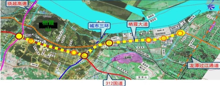 疏港大道建成通车!紫东s5龙潭新城发展再加速!