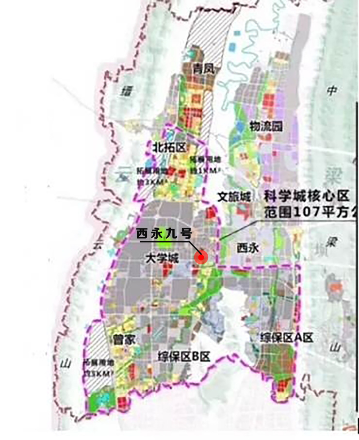 重庆科学城,这张地图决定了重庆未来20年?