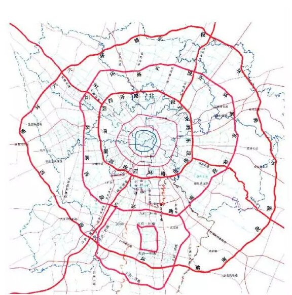 从成都市政府网站获悉,天府新区一二环规划已完成省级层面相关审查