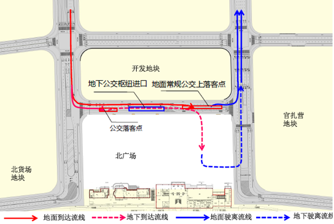 【聚焦】火车站北广场内部及周边交通规划全揭秘