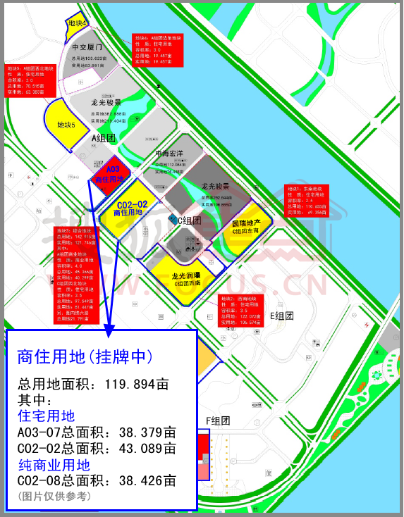 东海岸新城新津片区近120亩宅地出让 9.23亿起拍